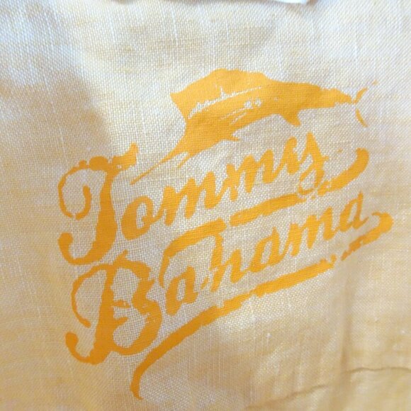 Tommy Bahama 100% Linen Long Sleeve Button Down Shirt Orange Size XL - Picture 3 of 7